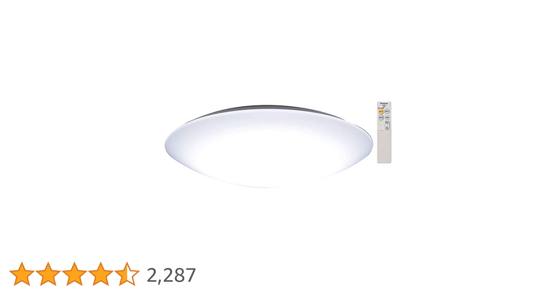 Amazon | パナソニック 日本製 LEDシーリングライト 調光タイプ
